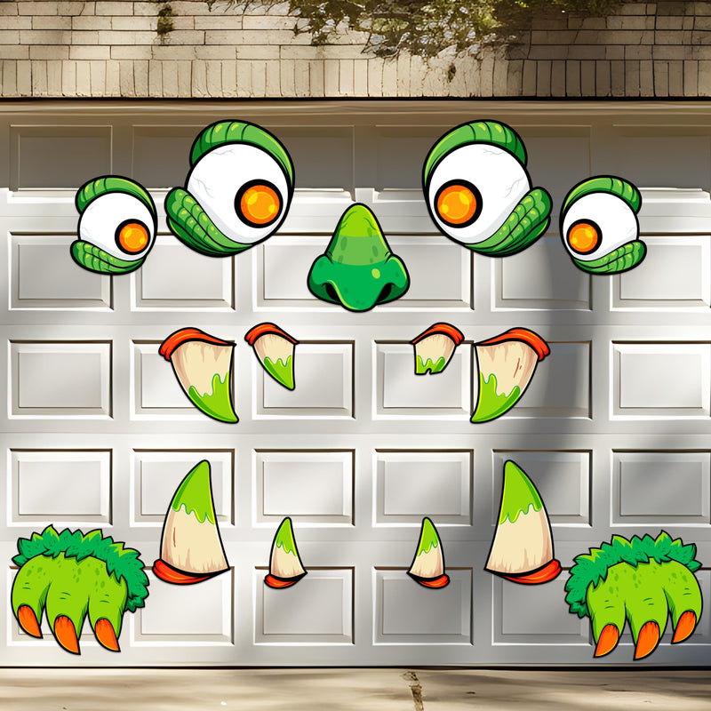 Trunk or Treat 3D Monster-Themed Car Decoration Kit