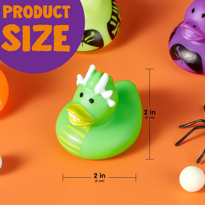 24Pcs Halloween Floating Rubber Ducks