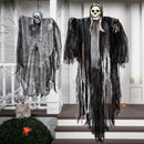 2 Pcs Halloween Hanging Grim Reaper Decorations Outdoor