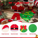 5 Pcs Christmas Doll Costume Set