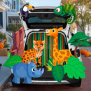 Jungle Theme Halloween Trunk or Treat Decorations Kit