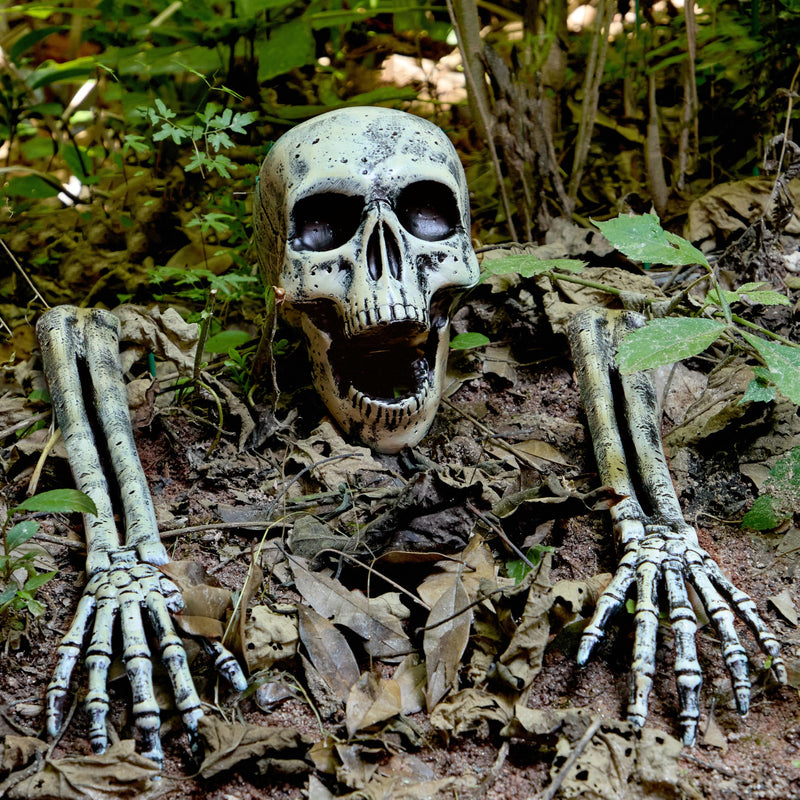 3 Pcs Halloween Skeleton Decorations Outdoor