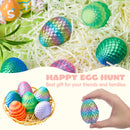 12 PCS 3D Printed Dragon Easter Empty Eggs