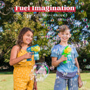 2 pieces Bubble Guns Green Blue