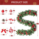 9FT Christmas Garland with Lights