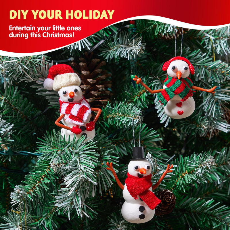 Christmas Build Your Snowman Craft Kit