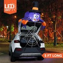 5ft Wide Spider Car Trunk Inflatable Decoration