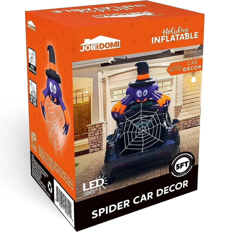 5ft Wide Spider Car Trunk Inflatable Decoration