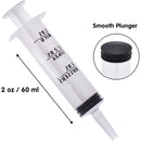 2oz Reusable Jelly Shots Syringe, 60 Pcs