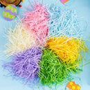 60oz (1700g) Multicolor Rainbow Easter Recyclable Paper Grass