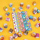 60Pcs Slap Bracelets, 36 Designs