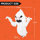 Joiedomi 4.5FT Halloween Inflatable Window Ghost with LED
