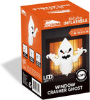 Joiedomi 4.5FT Halloween Inflatable Window Ghost with LED