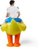 JOYIN Adult Inflatable Dinosaur Costume - Ride-On T-Rex Halloween Outfit