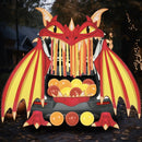 Halloween Fire Dragon Trunk Or Treat Car Decorations Kit