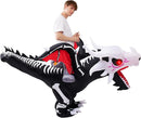 JOYIN LED Dragon Skeleton Inflatable Costume - Adult Ride-On Blow Up Suit