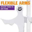 2 Tree Wrap Decoration Ghost (Smile)