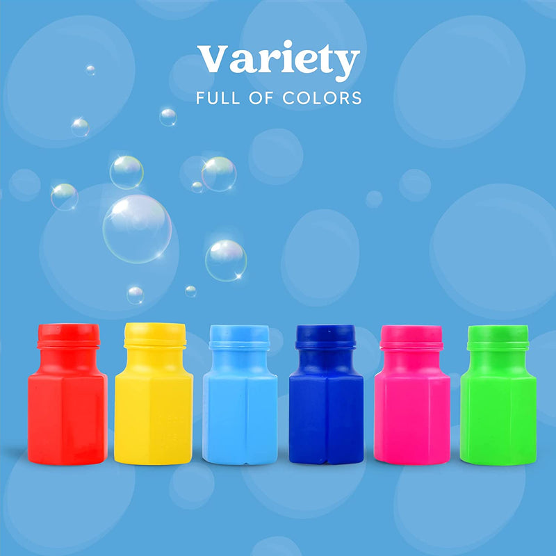 SLOOSH - Mini Bubble Bottles, 24 Pack