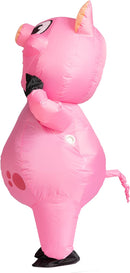 JOYIN Adult Inflatable Pig Costume - Full Body Pink Blow Up Halloween Suit