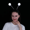 LED Martian Head Bopper (Silver), 3 Pack