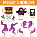 Halloween Pirate Trunk Or Treat Car Decorations Kit