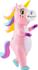 JOYIN Adult Inflatable Unicorn Costume - Full Body Halloween Blow Up Suit