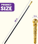 JOYIN Vintage Walking Cane Prop - Classic Halloween Costume Accessory
