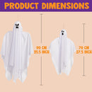 3 Pack Halloween Hanging Ghosts Glow In The Dark