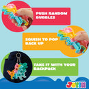 96Pcs Dinosaur Party Toys and Bags Set for 12 Guests