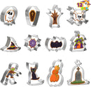 Halloween Mold Cutter Set, 12 Pcs