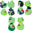 Glow-in-the-Dark Ducks, 12 pcs