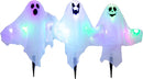 3 Pcs Halloween Light-up Ghost Yard Stake Decorations