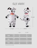 JOYIN Adult Inflatable Dalmatian Costume - Full Body Blow Up Puppy Suit