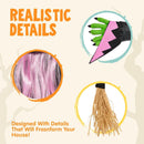 60'' Halloween Crashing Witch Decorations