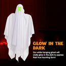 3 Pack Halloween Hanging Ghosts Glow In The Dark
