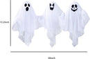 3 Pcs Halloween Light-up Ghost Yard Stake Decorations