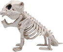 11in Tall Skeleton Puppy Plastic Figurine