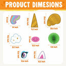 Halloween Trunk Or Treat Car Decorations Kit, Unicorn Car Stickers