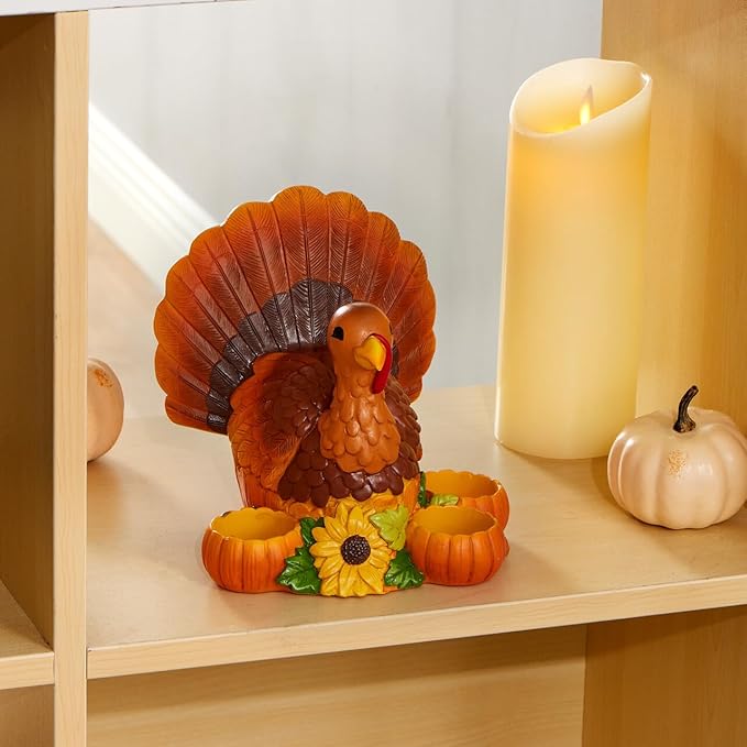 Thanksgiving Turkey Candle Holders