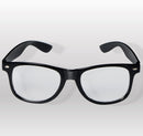 JOYIN Black Nerd Glasses with Clear Lenses - Classic Halloween Costume Prop