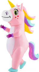 JOYIN Adult Inflatable Unicorn Costume - Full Body Halloween Blow Up Suit