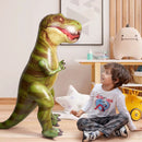 62in Giant T-Rex Dinosaur Inflatable for Party Decorations(Over 5Ft Tall)