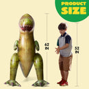 62in Giant T-Rex Dinosaur Inflatable for Party Decorations(Over 5Ft Tall)