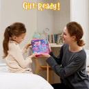 63Pcs 3D String Art Kit with 30 LED Bulbs & 6 Balloons