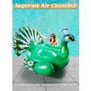 66in Giant Inflatable Peacock Pool Float
