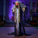 67” Halloween Animatronics Standing Hunchback Witch
