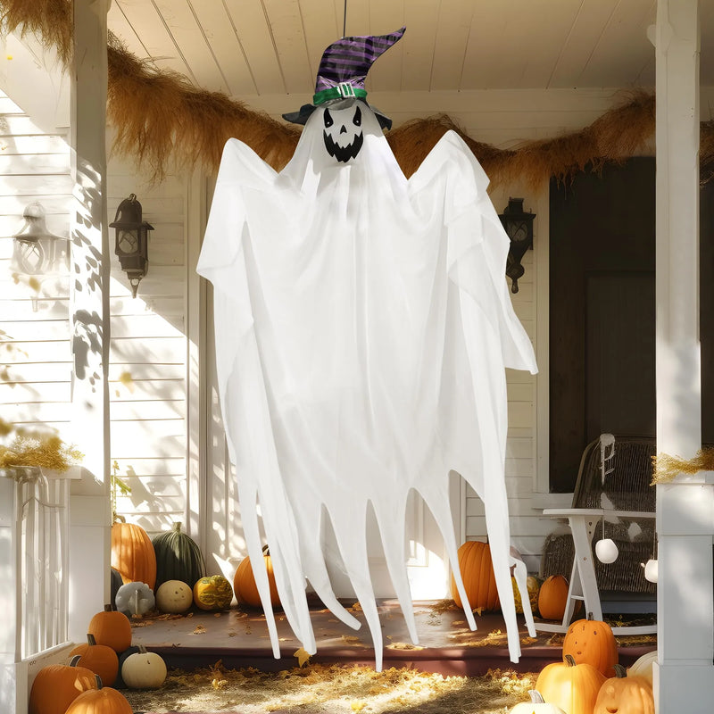 67in Halloween Hanging Ghost Animated Decoration for Halloween Spooky residence Prop