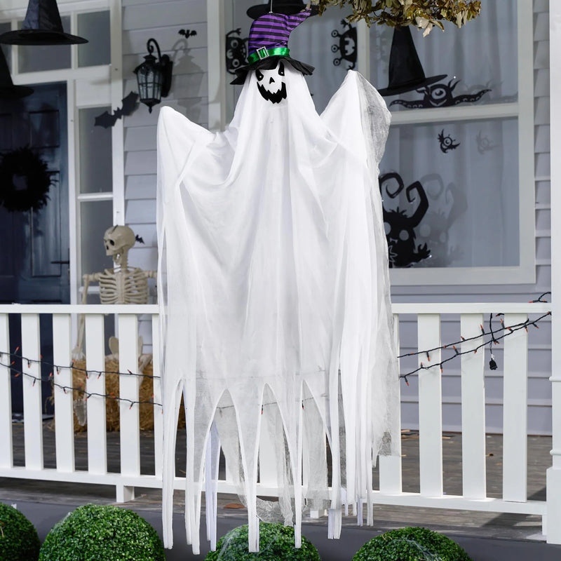 67in Halloween Hanging Ghost Animated Decoration for Halloween Spooky residence Prop