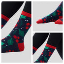 6Packs Winter Christmas Socks for Men Women, Warm Soft Novelty Crew Socks