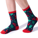 6Packs Winter Christmas Socks for Men Women, Warm Soft Novelty Crew Socks